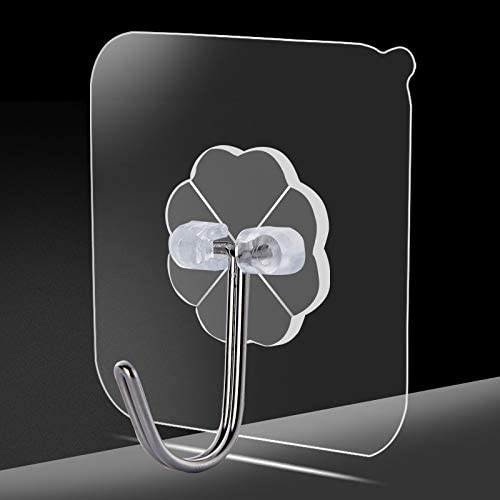 10 - Pieces 180 Degrees Adhesive Wall Hooks - Image 3