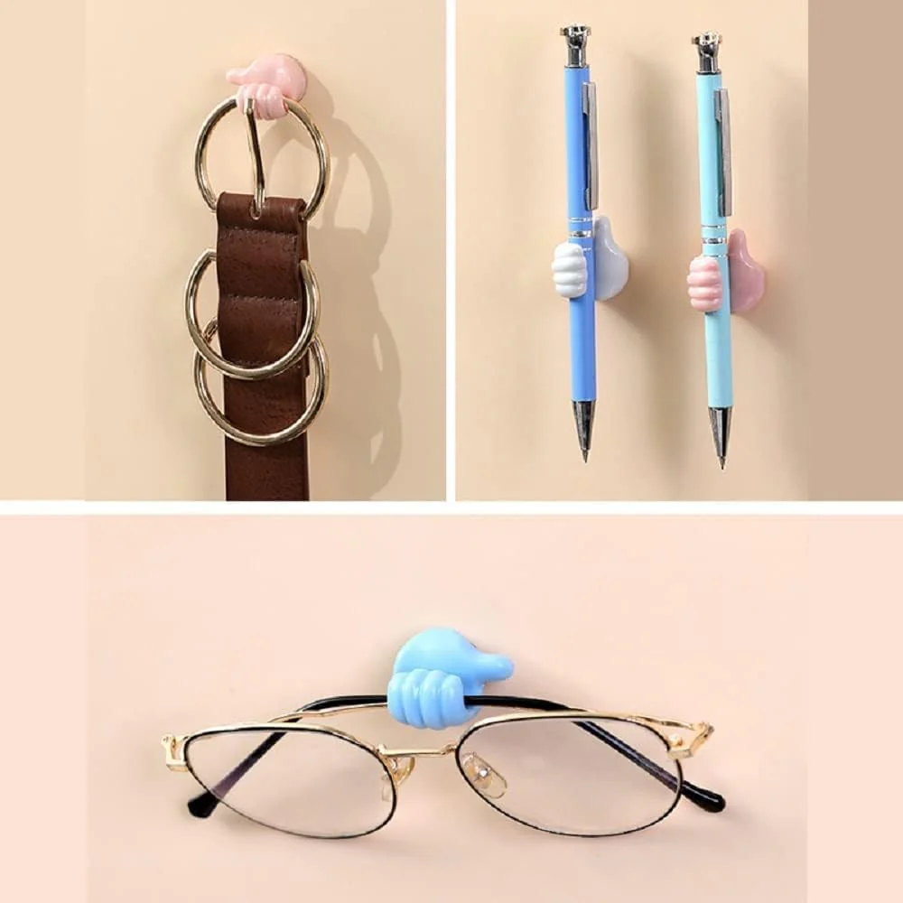 Creative Thumbs Up Shape Wall Hook Holder .g - Image 3
