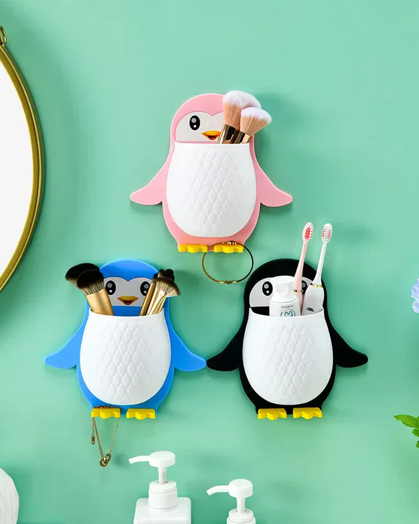CUTE Penguin Storage Rack- Wall Mounted - Image 5