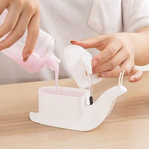 Cute Snail Liquid Soap Dispenser – Refillable Bathroom & Kitchen Hand Wash Pump; g - Image 3