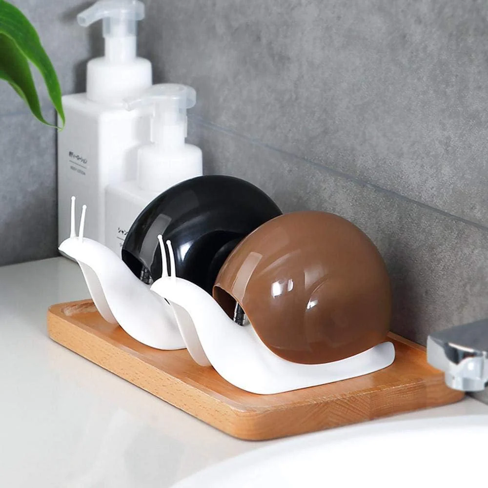 Cute Snail Liquid Soap Dispenser – Refillable Bathroom & Kitchen Hand Wash Pump; g - Image 7