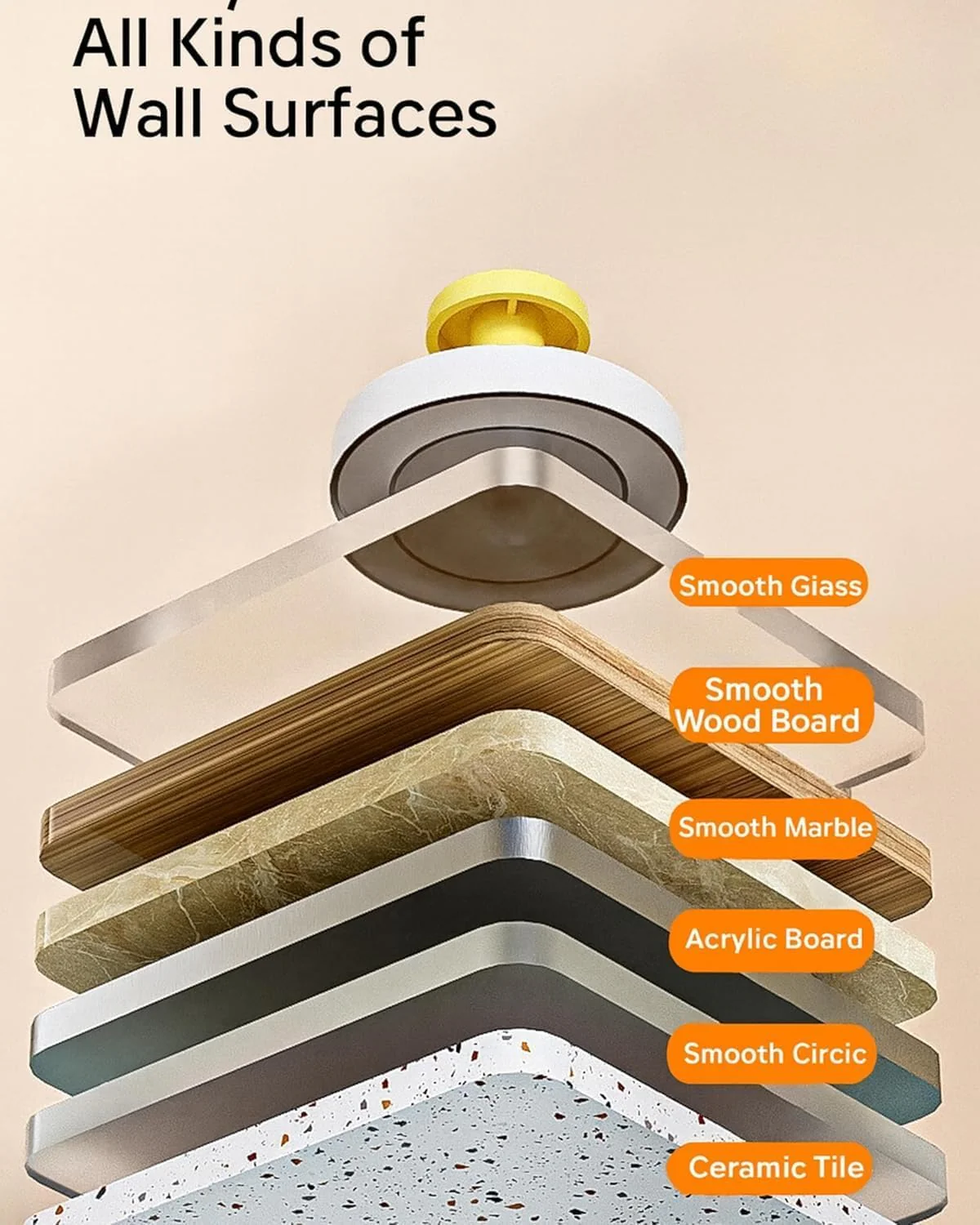 Reusable Heavy-Duty Suction Cup Hooks (Set of 4) – Removable Waterproof Wall Hooks;g - Image 10