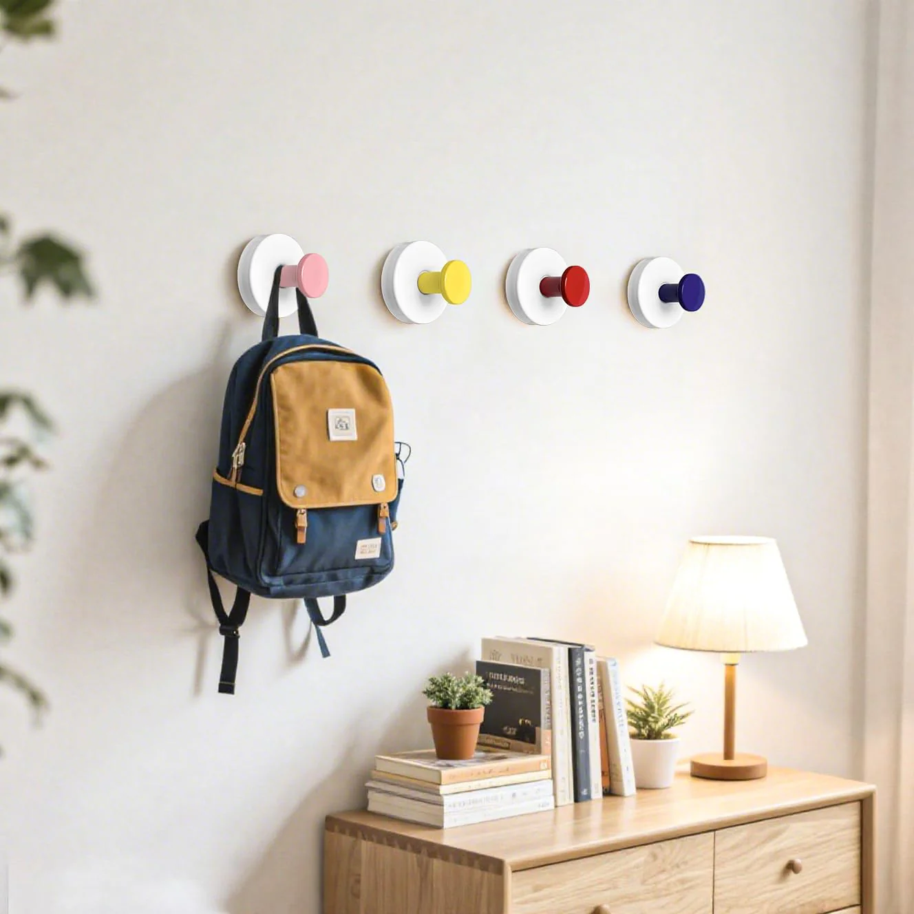 Reusable Heavy-Duty Suction Cup Hooks (Set of 4) – Removable Waterproof Wall Hooks;g - Image 4