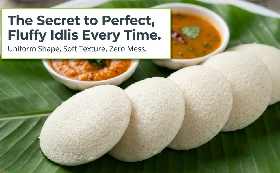 Reusable Silicone Idli Moulds (Set of 8) – Non-Stick BPA-Free Idli Maker Cups; g - Image 10