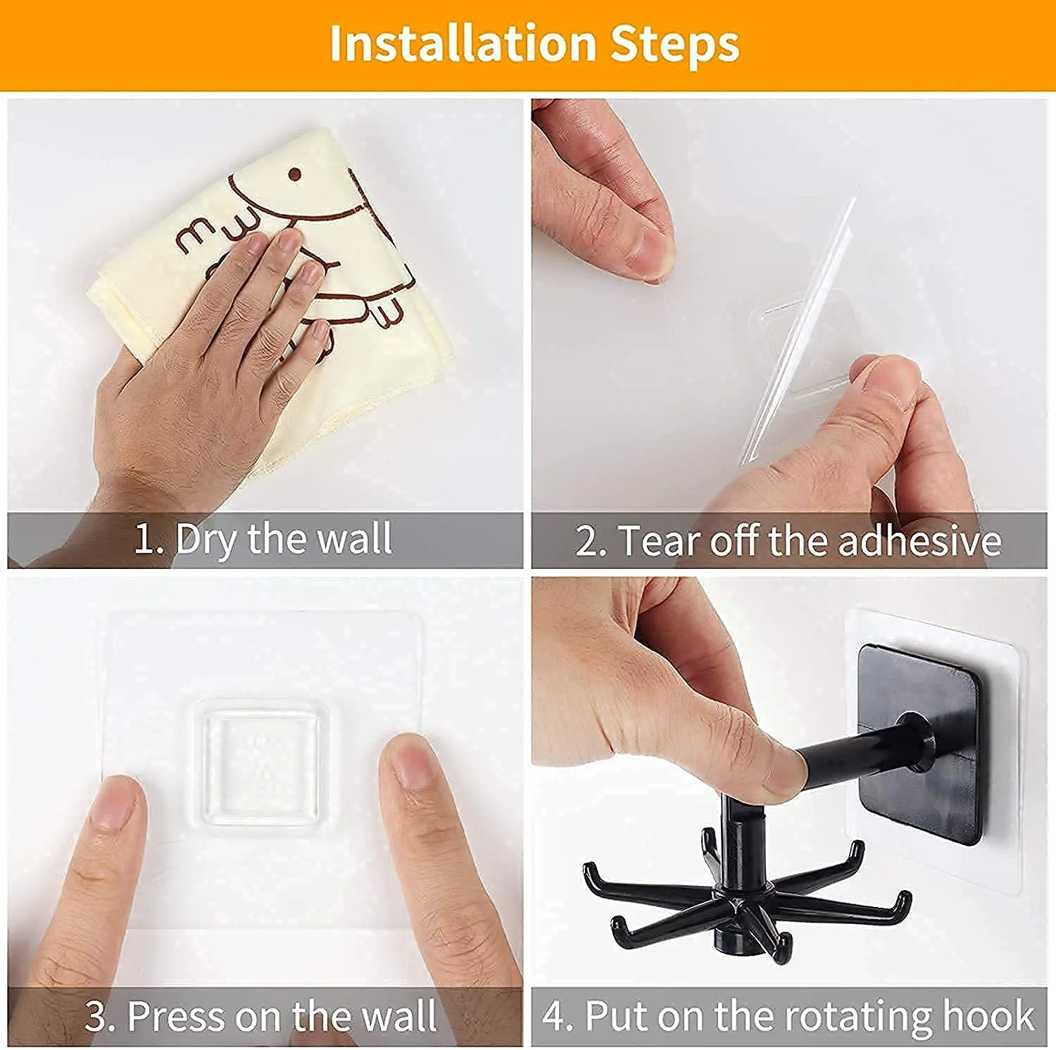 360° Rotating Wall Hook- Heavy Duty g - Image 4