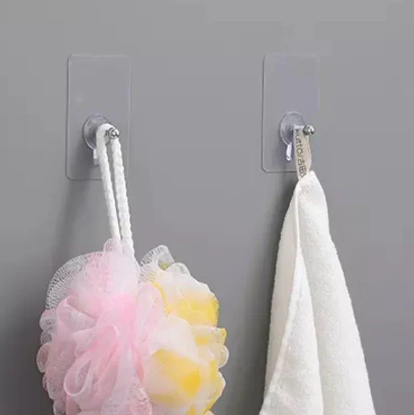 Adhesive Wall Hooks, No-Drilling Waterproof Screw for Hanging - Image 6